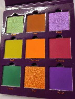 Alien/Unearthly Cosmetics Witching Hour Eyeshadow Palette